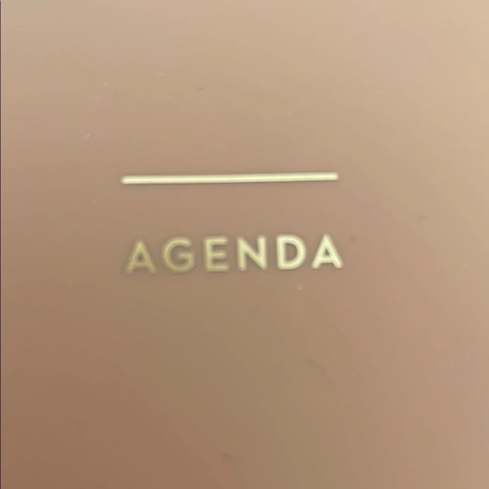 Cambridge Tan Weekly/Monthly Monthly Agenda/Planner
